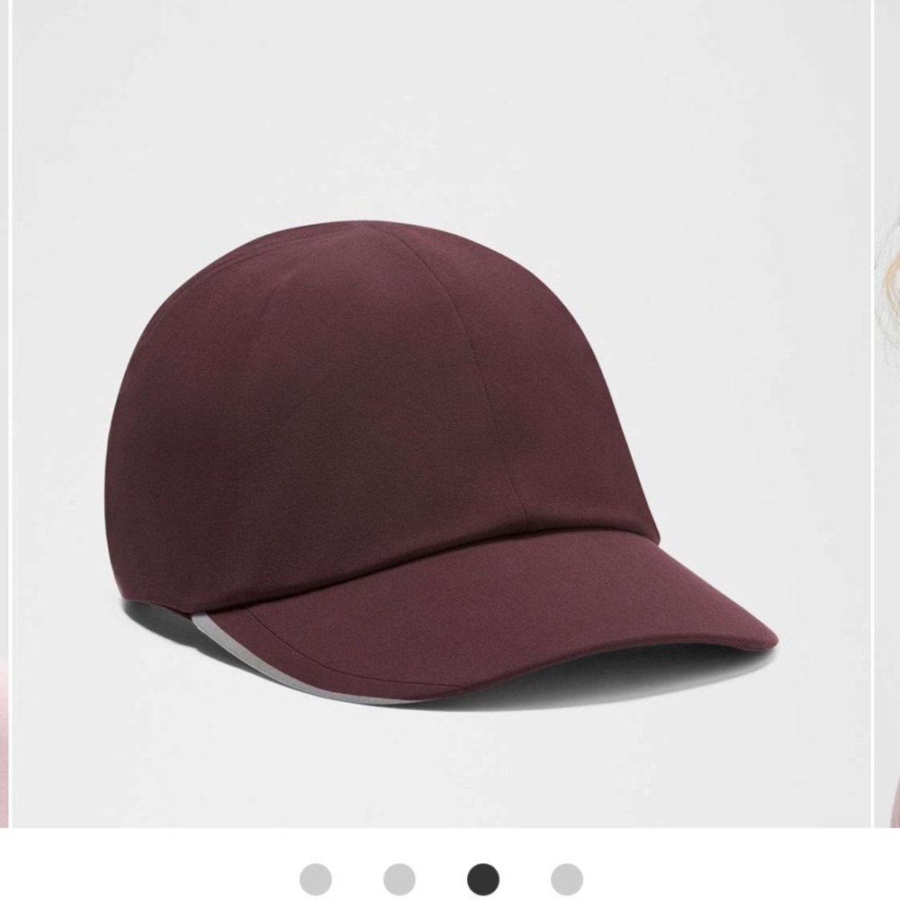Lululemon Plum Running Hat Fast and Free, NWT
